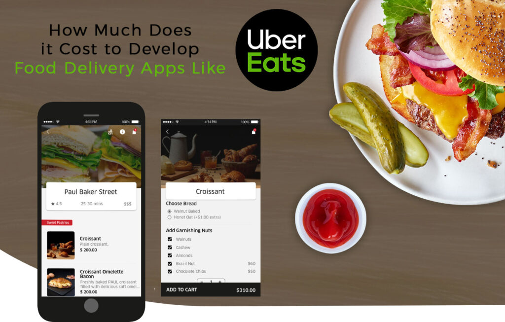 Cost To Develop Food Delivery Apps Like UberEATS In 2021