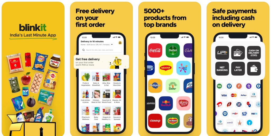 Best #1 Blinkit App: How Much Does It Cost To Develop A Grocery App ...